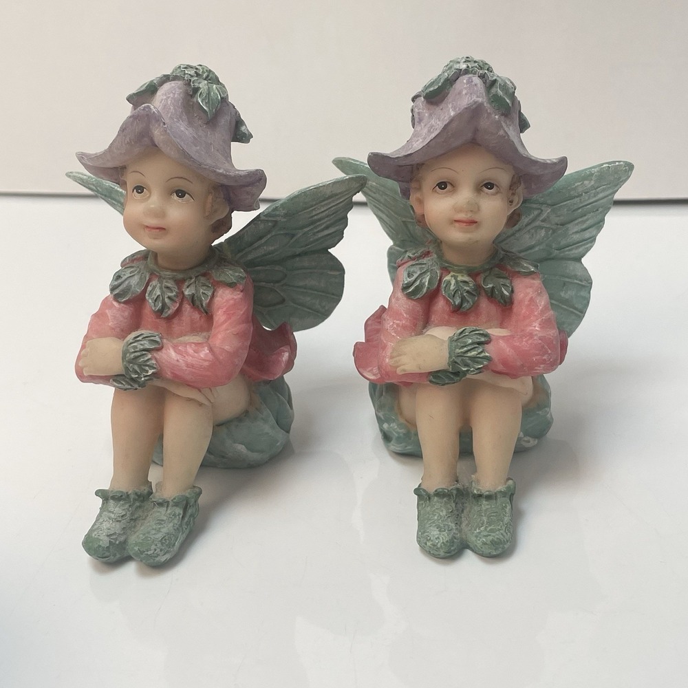 Henkel Denmark Fairy Figurines 3.5 Inches Tall Fairy Garden -Read Description‎